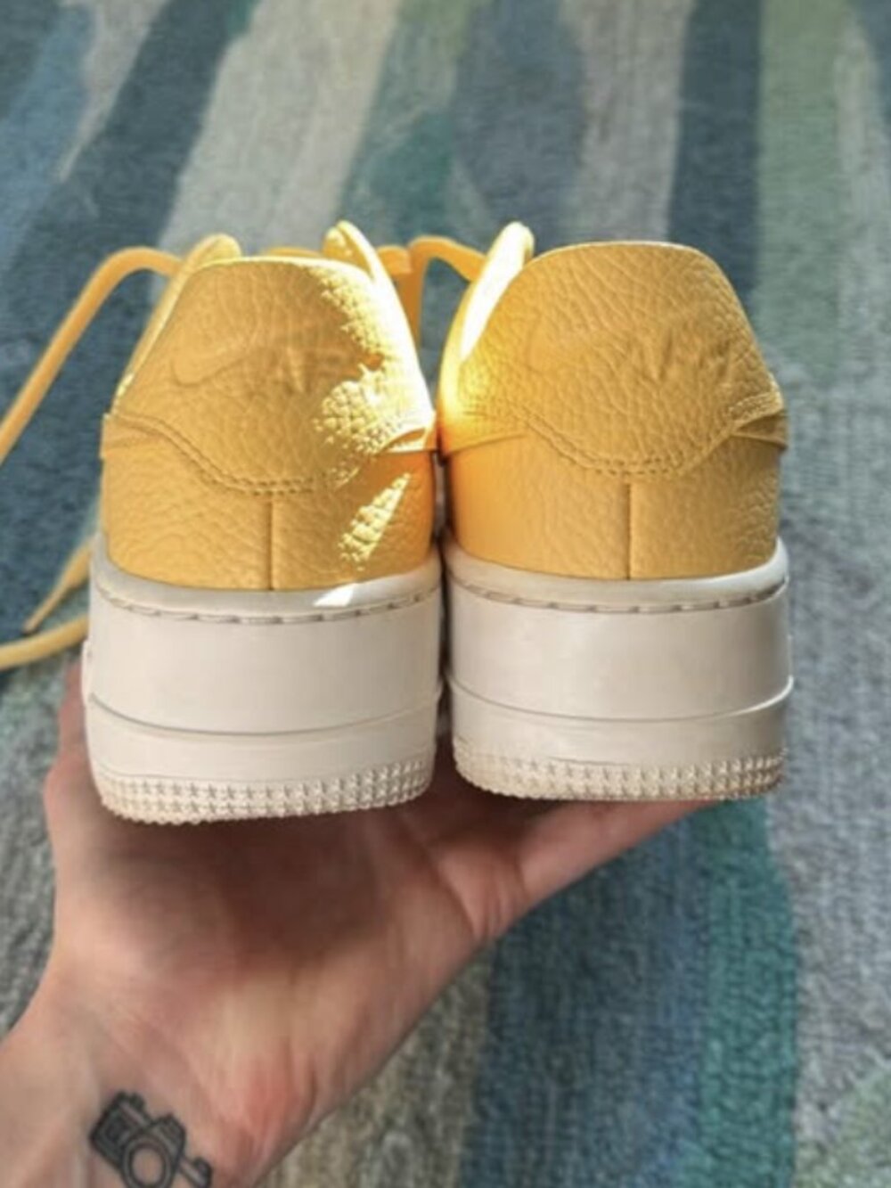 Nike Air Force 1 Sage Low “Topaz Gold” — Women’s Size 7 - Picture 5 of 9